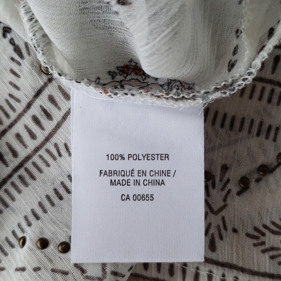 Boho paisley printed top - Picture 6 of 7